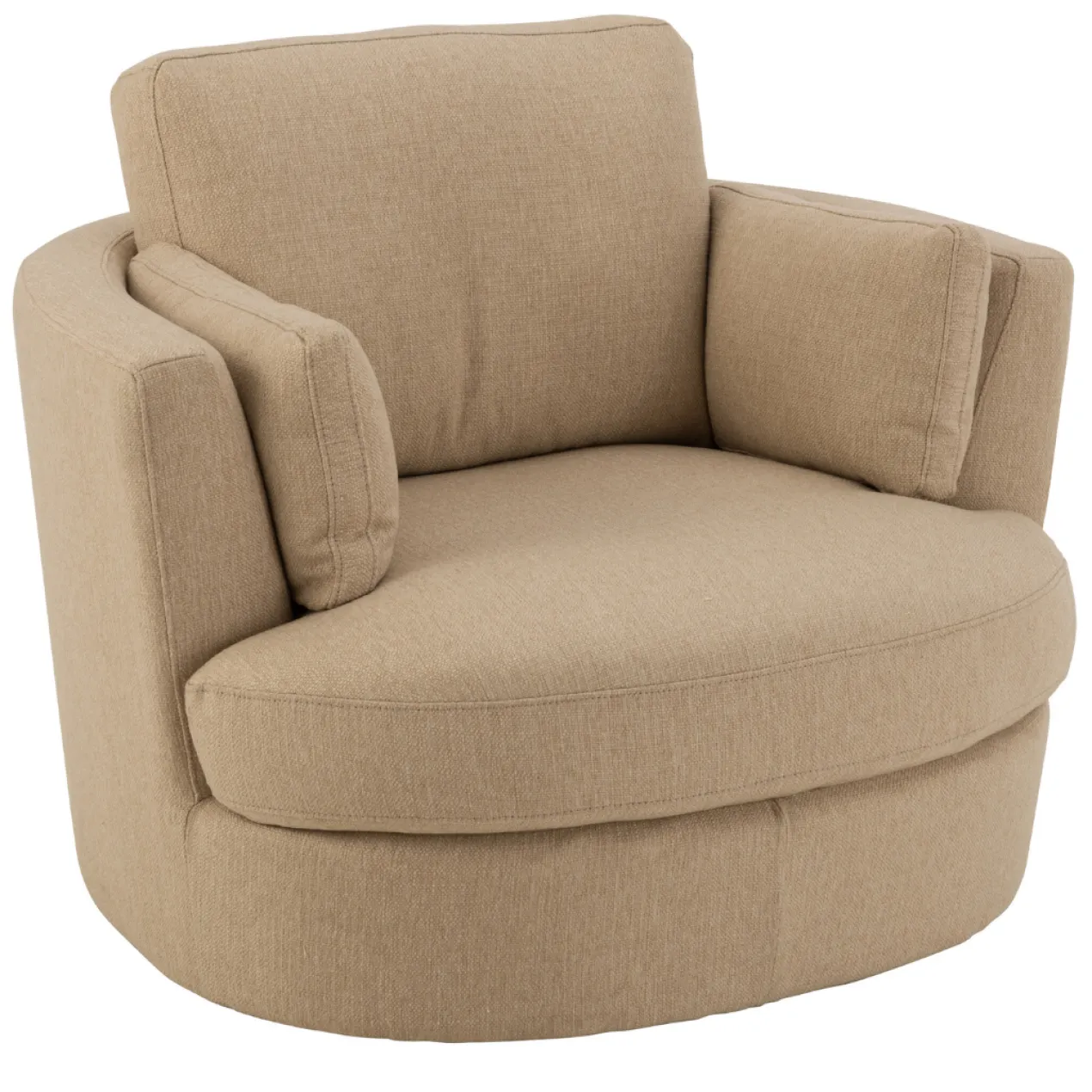 Fauteuil 360º donkerbeige