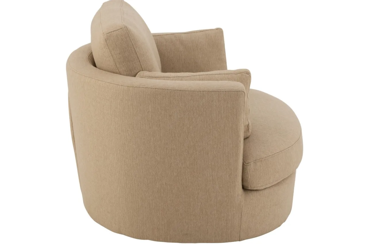 Fauteuil 360º donkerbeige