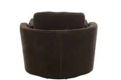 Fauteuil 360º donkerbruin