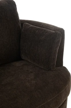 Fauteuil 360º donkerbruin