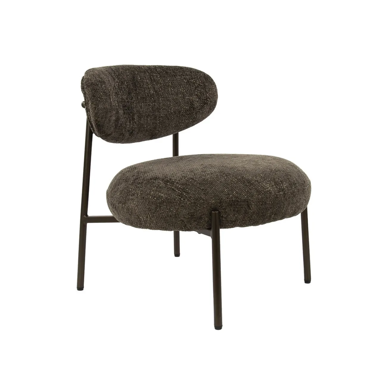 Fauteuil Drop bruin