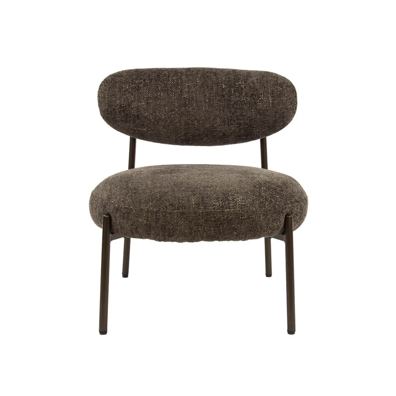 Fauteuil Drop bruin