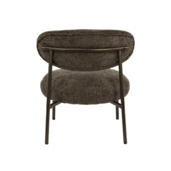 Fauteuil Drop bruin