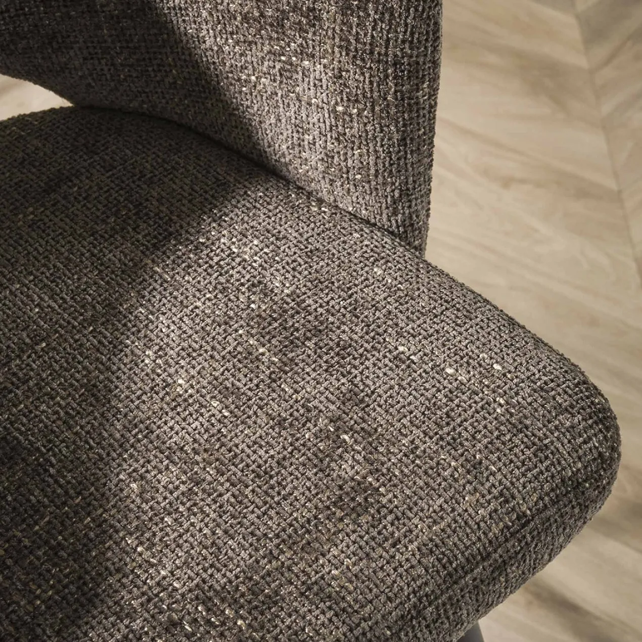 Fauteuil Drop bruin