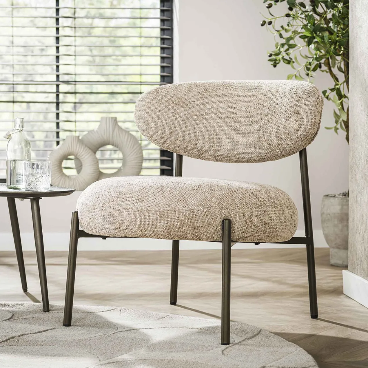 Fauteuil Drop zand