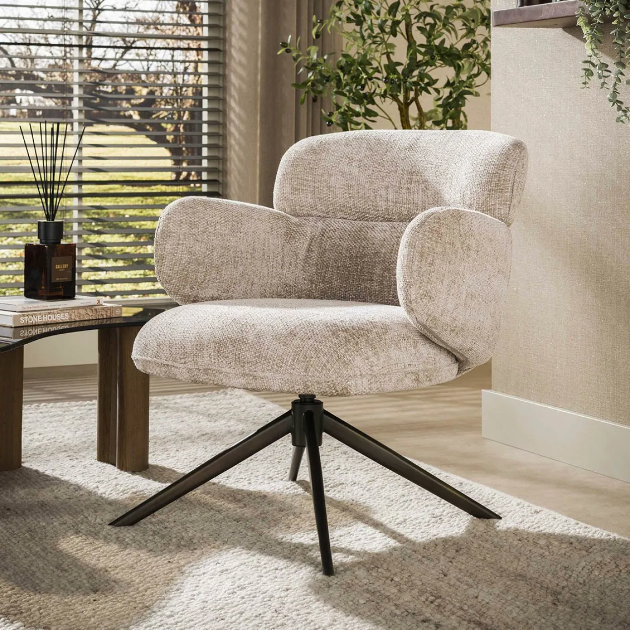 Fauteuil Flexibel zand
