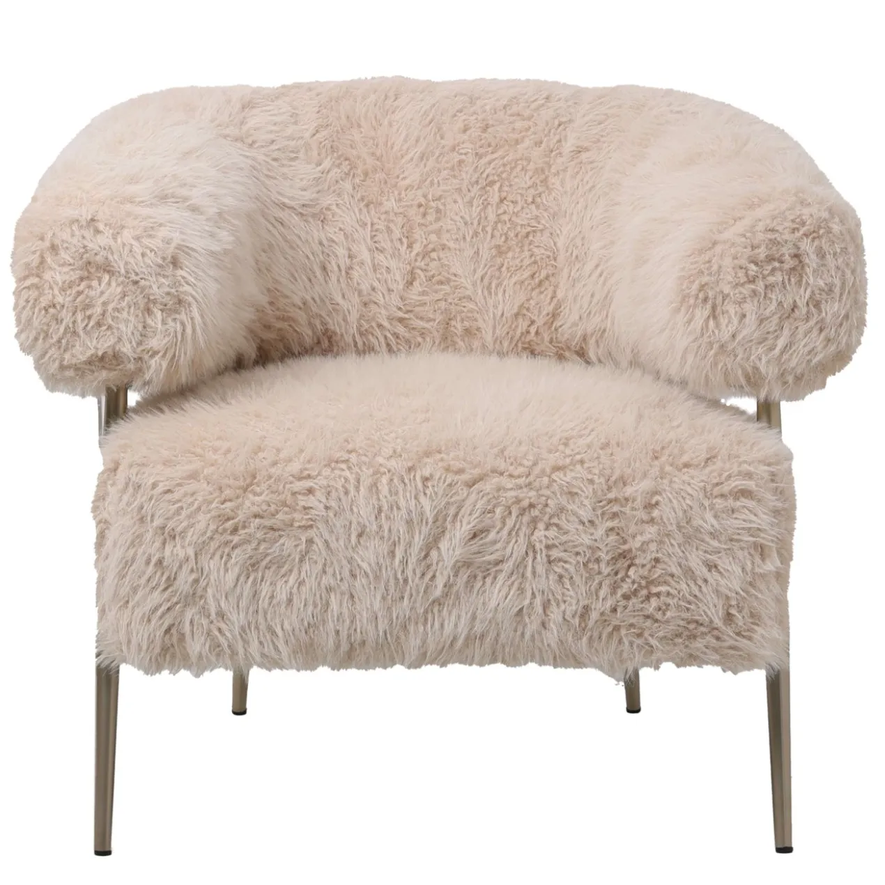 Fauteuil Fluffy Beige