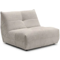 Fauteuil Flynn racer light grey