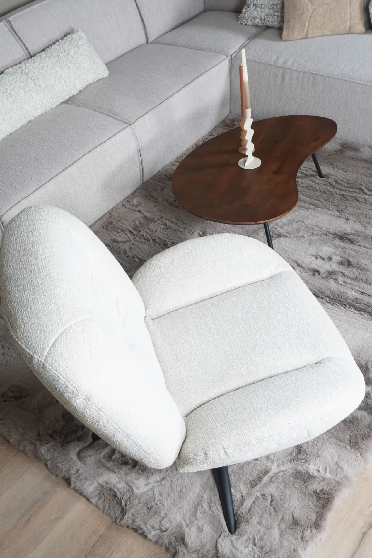Fauteuil George Natural