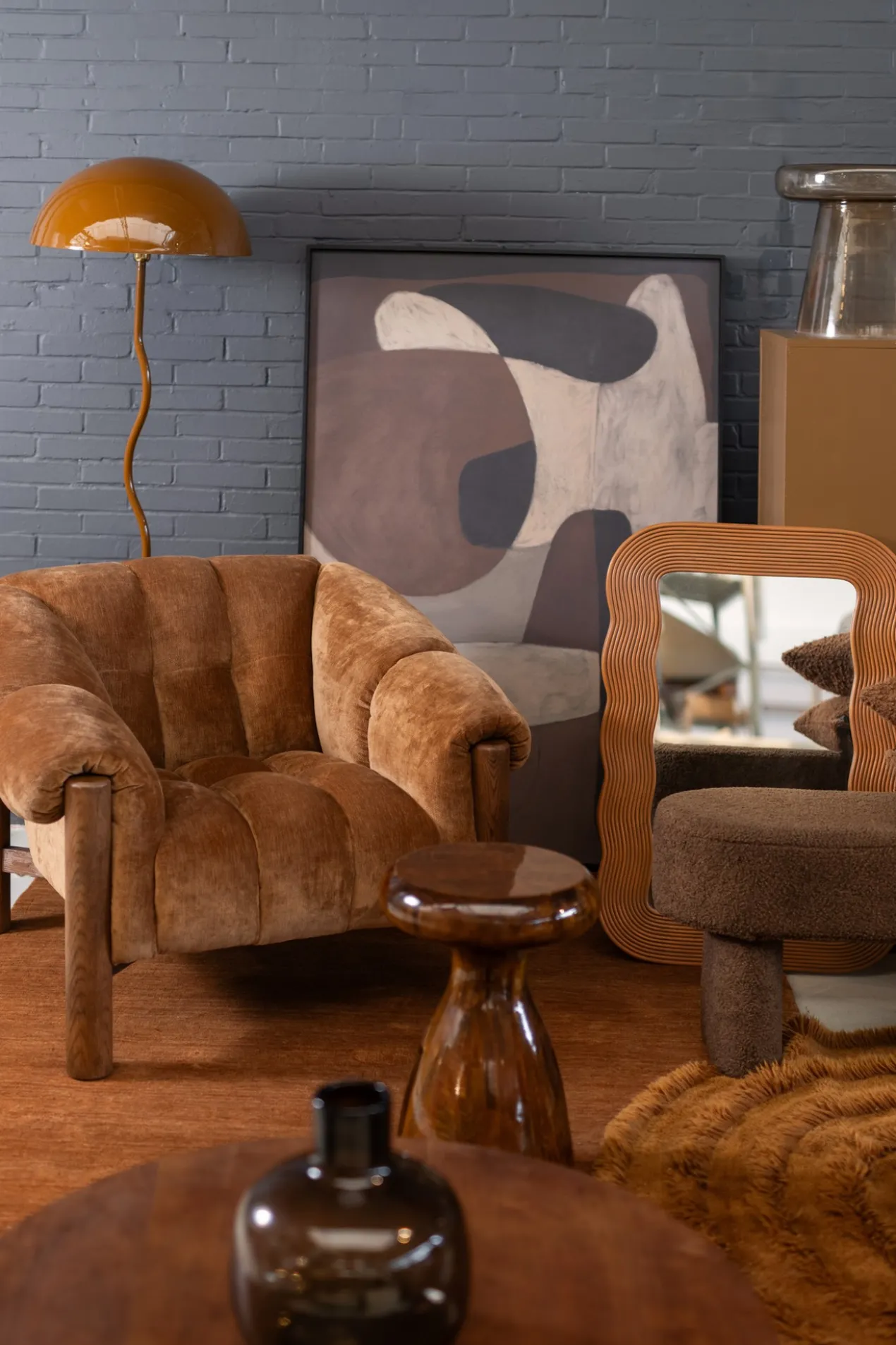Fauteuil James bronze