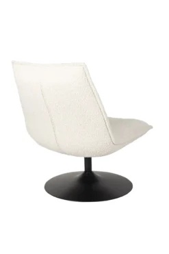 Fauteuil JAX OFF wit bouclé