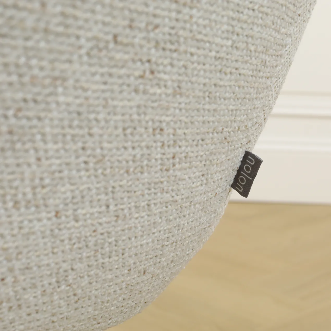 Fauteuil Jilou beige melange draaibaar