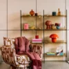Fauteuil Jules retro brown