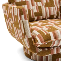 Fauteuil Jules retro brown