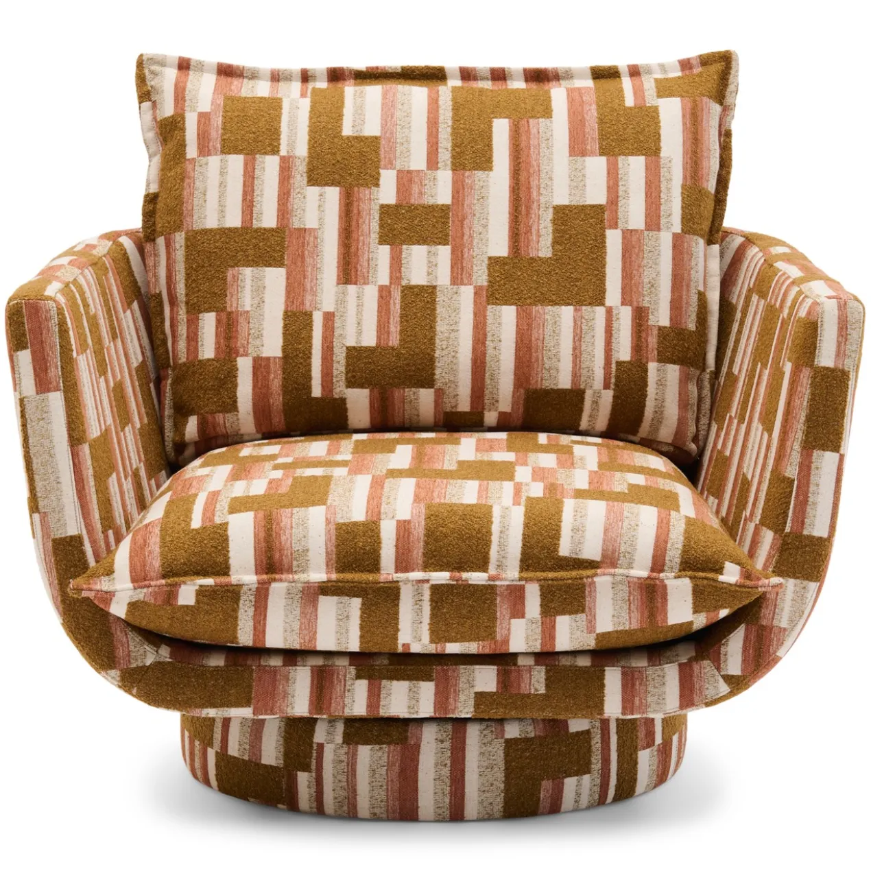 Fauteuil Jules retro brown