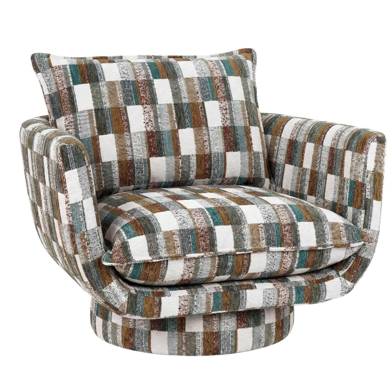 Fauteuil Jules retro green