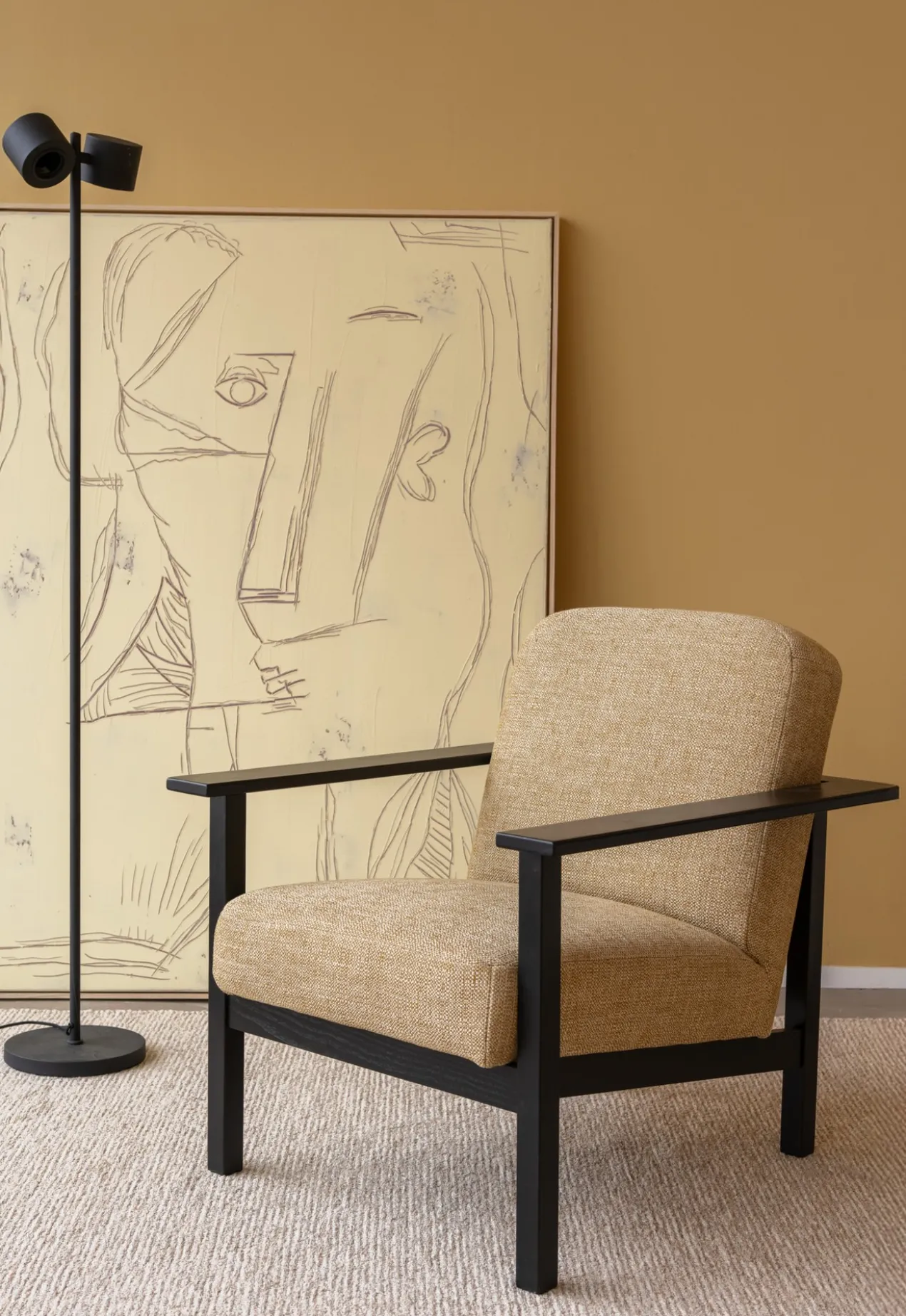 Fauteuil Juniper natural blend