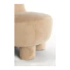 Fauteuil Kamovu teddy beige