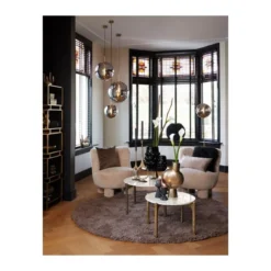Fauteuil Kamovu teddy beige