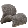Fauteuil Krul bruin gemêleerd