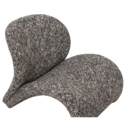 Fauteuil Krul bruin gemêleerd