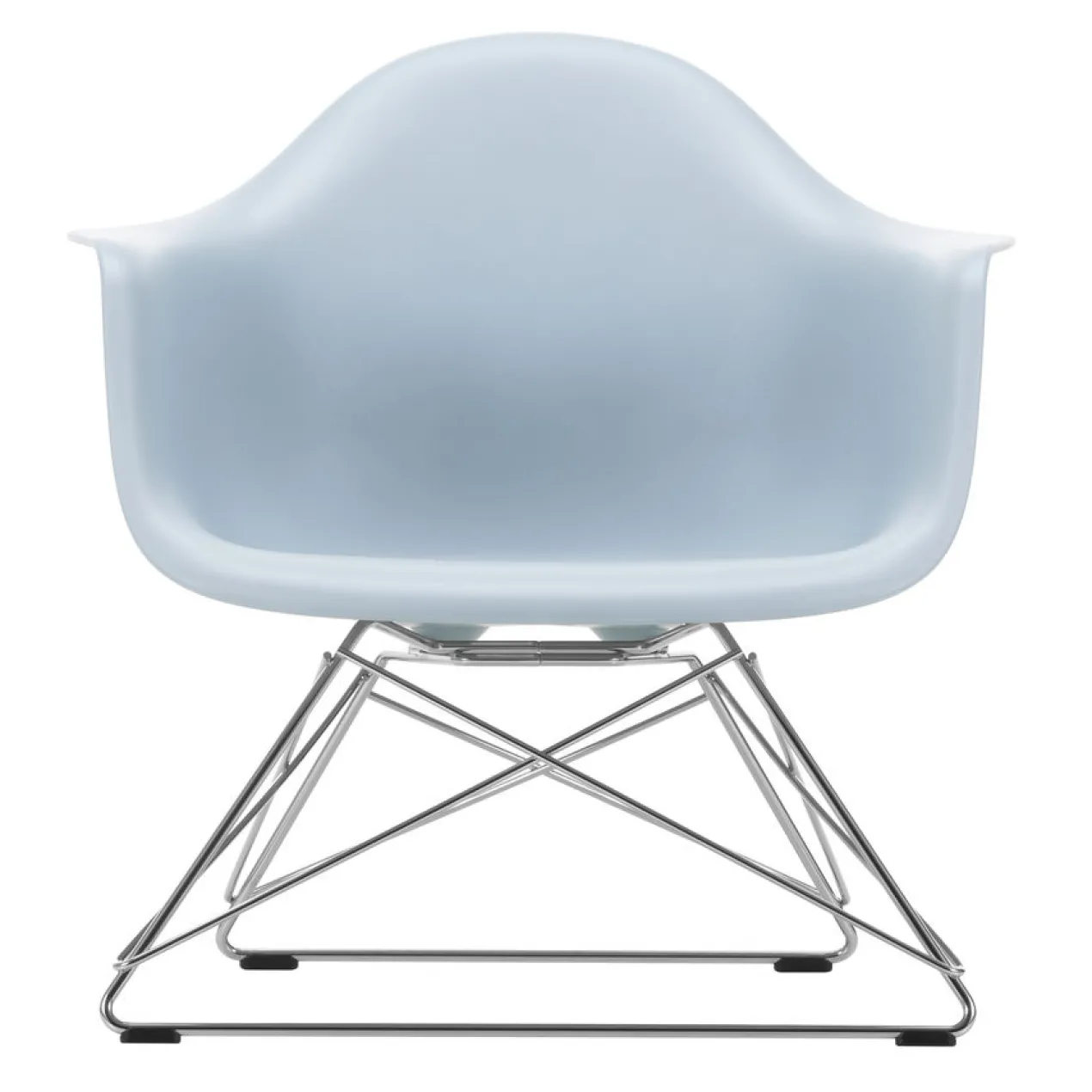 Fauteuil LAR RE chroom Ice Grey