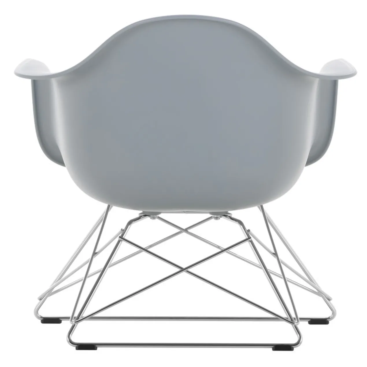 Fauteuil LAR RE chroom Light Grey