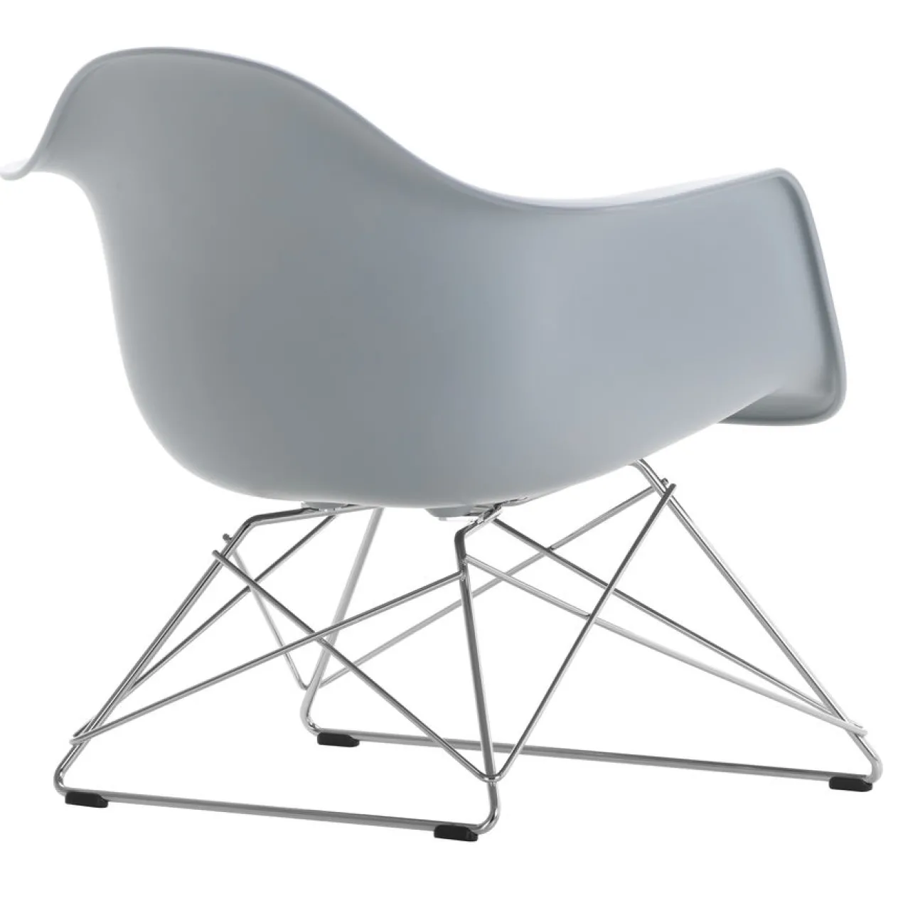 Fauteuil LAR RE chroom Light Grey