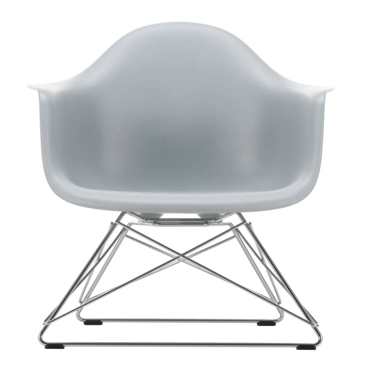 Fauteuil LAR RE chroom Light Grey