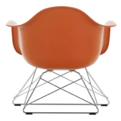 Fauteuil LAR RE chroom Rusty Orange