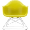 Fauteuil LAR RE wit Mustard