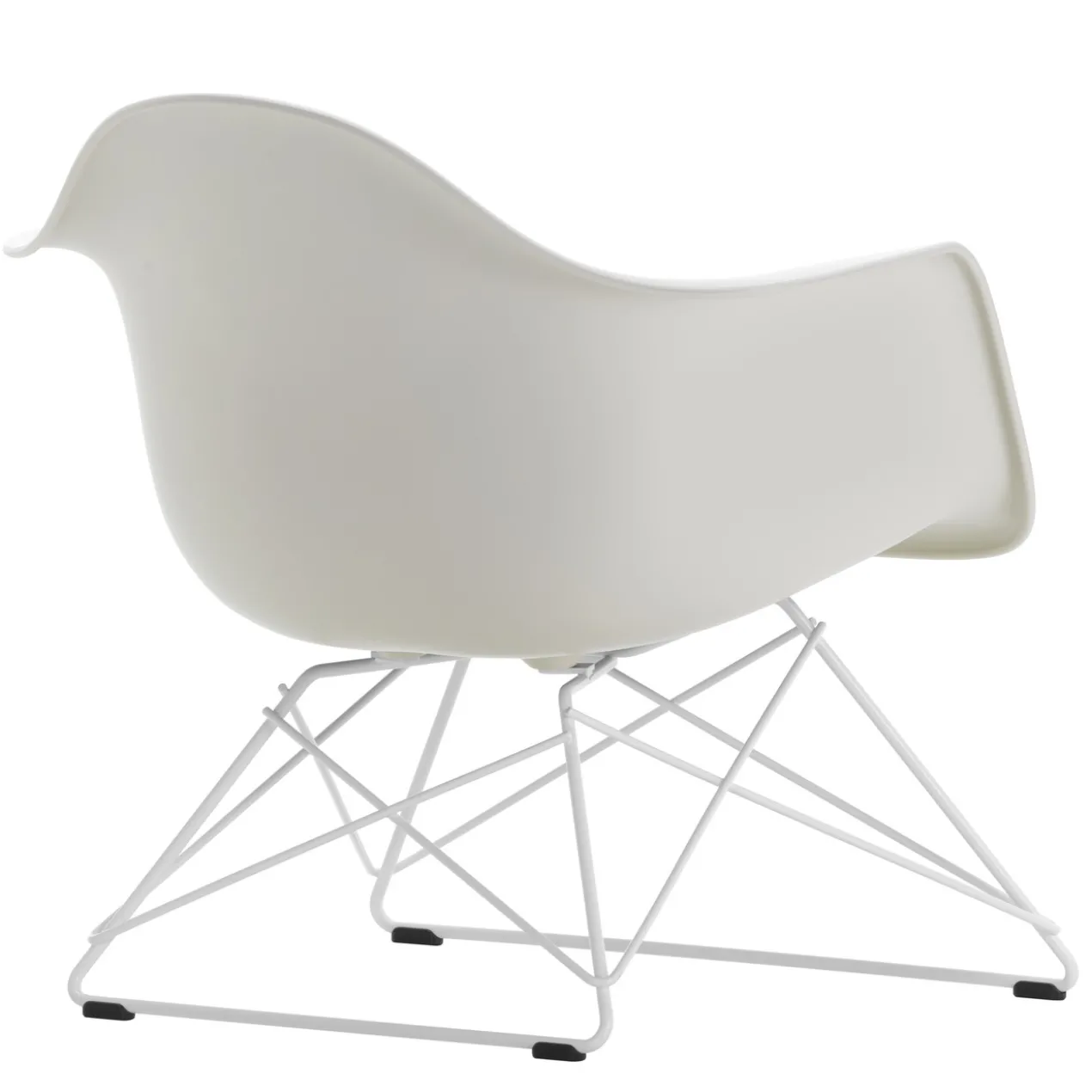Fauteuil LAR RE wit Pebble