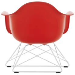 Fauteuil LAR RE wit Poppy Red