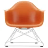 Fauteuil LAR RE wit Rusty Orange