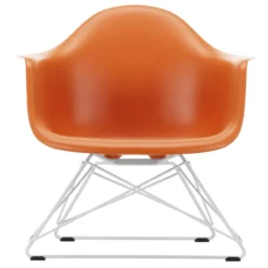Fauteuil LAR RE wit Rusty Orange