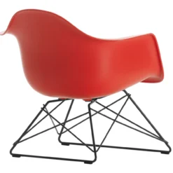 Fauteuil LAR RE zwart Poppy Red