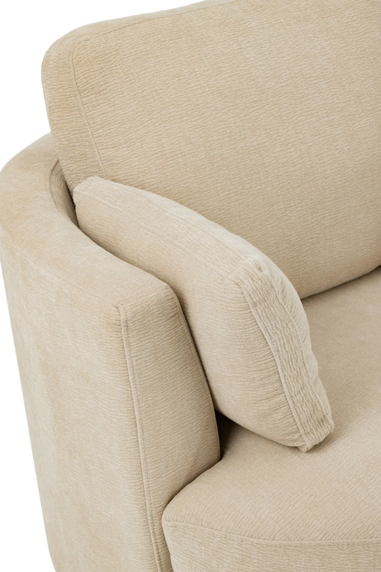 Fauteuil 360º lichtbeige
