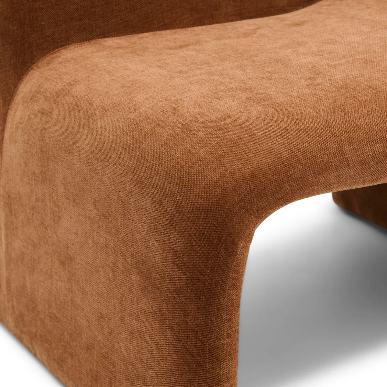 Fauteuil Lowel caramel