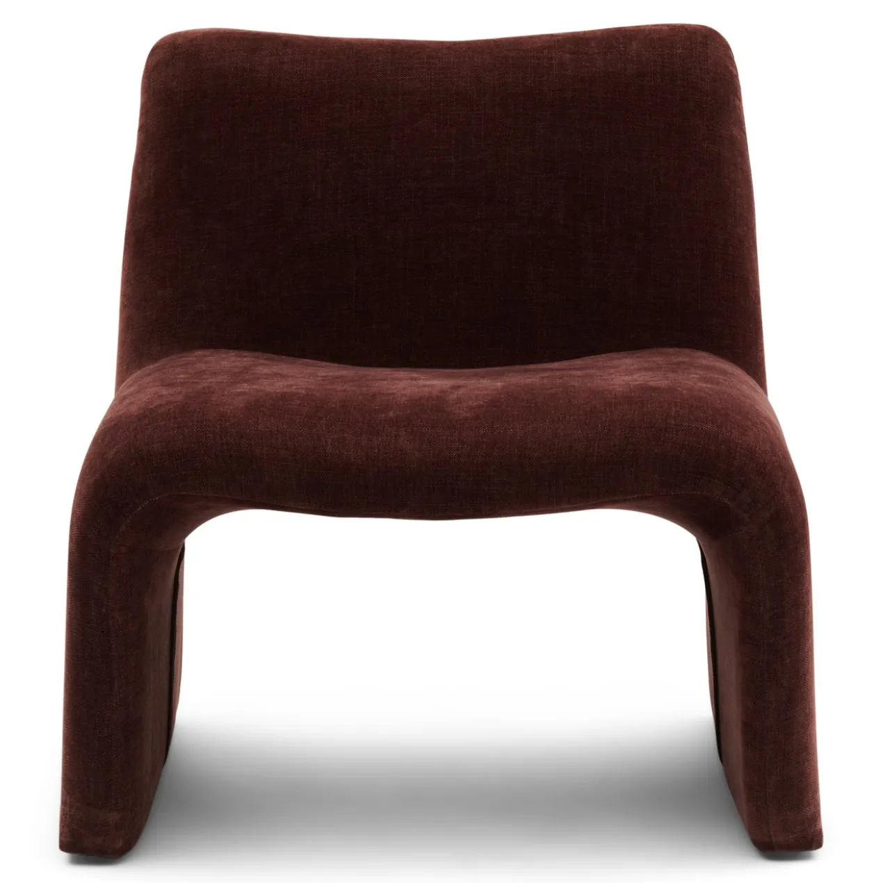 Fauteuil Lowel maroon