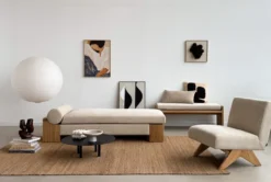 Fauteuil Marisa warm beige