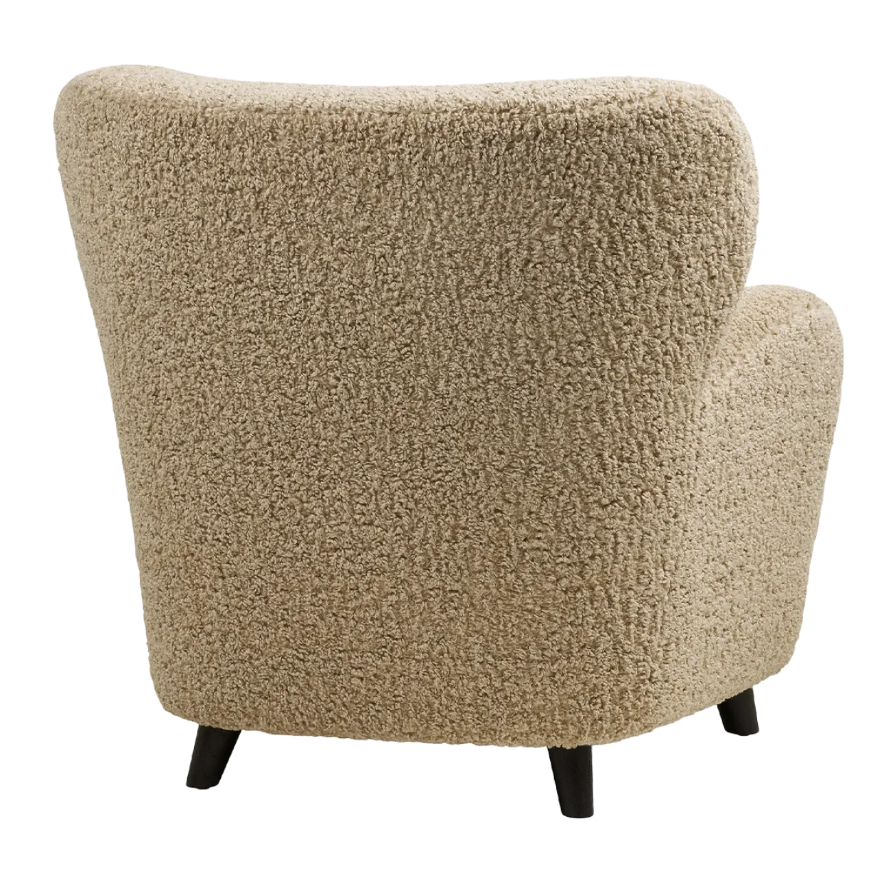 Fauteuil Marley teddy lichtbruin