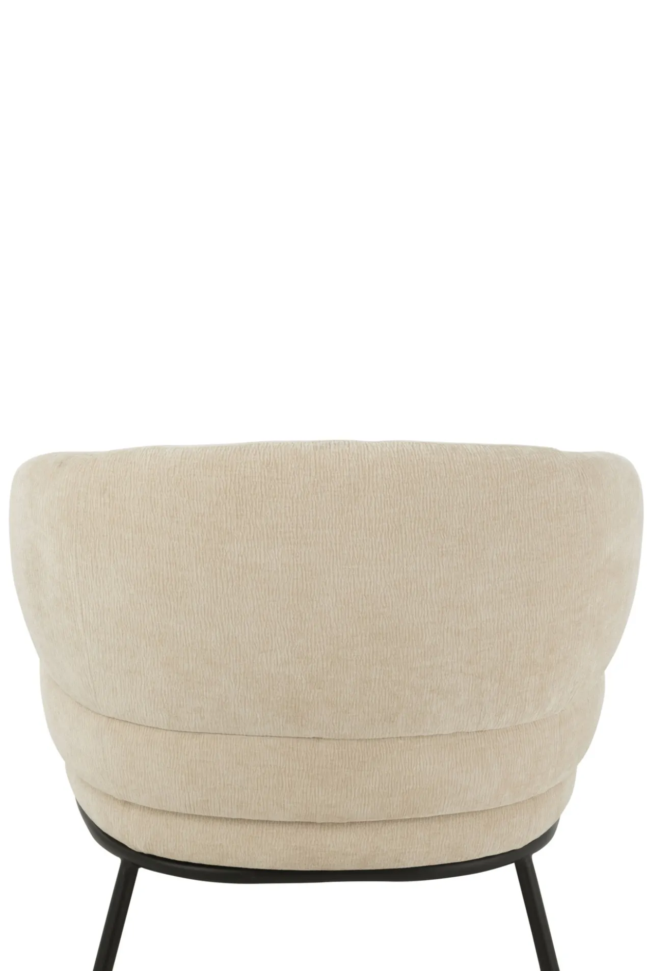 Fauteuil Mars populierenhout/schuim beige