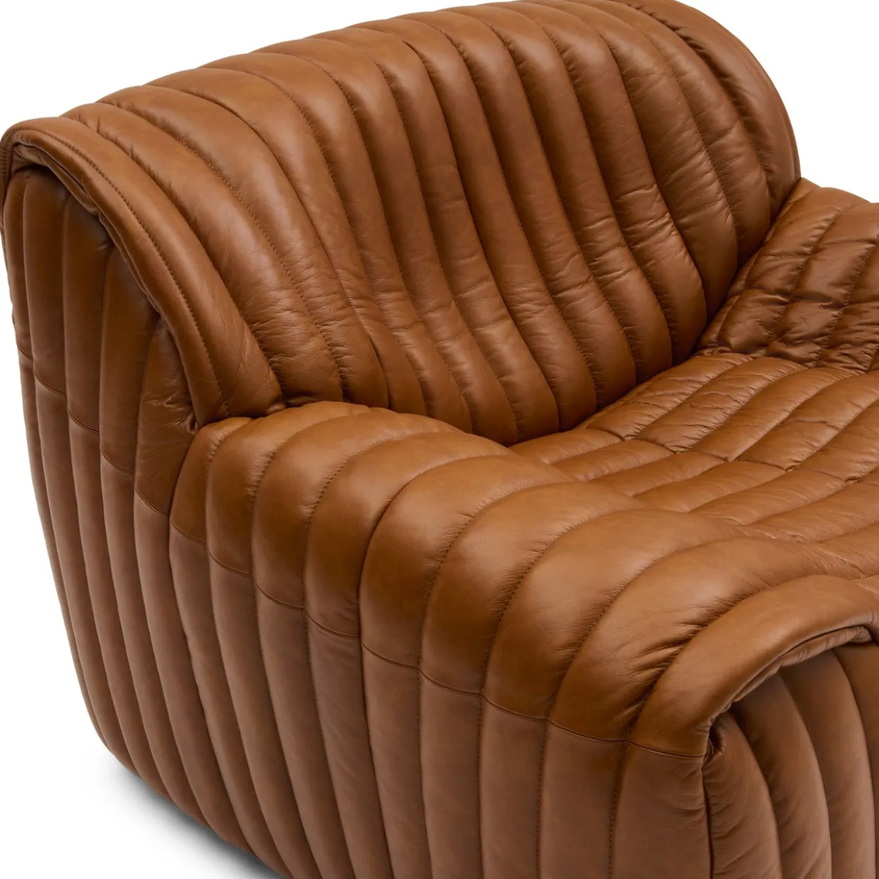 Fauteuil Miles camel