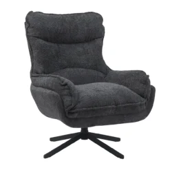 Fauteuil Nelly Donker grijs