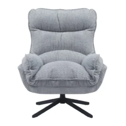 Fauteuil Nelly Licht grijs