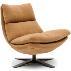Fauteuil Pascal be cotton ocher