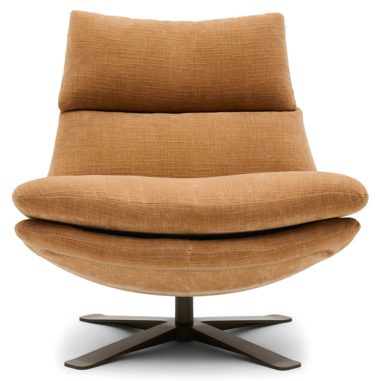 Fauteuil Pascal be cotton ocher