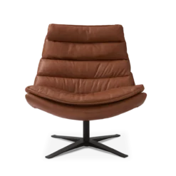 Fauteuil Paul leer rebound cognac