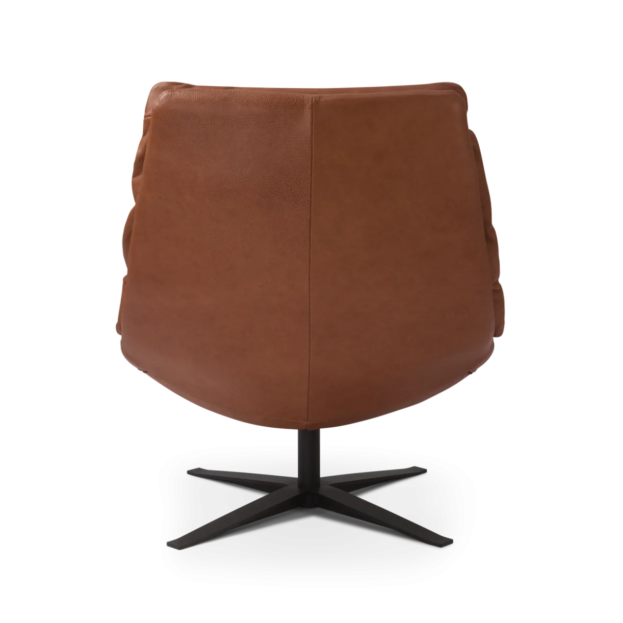 Fauteuil Paul leer rebound cognac