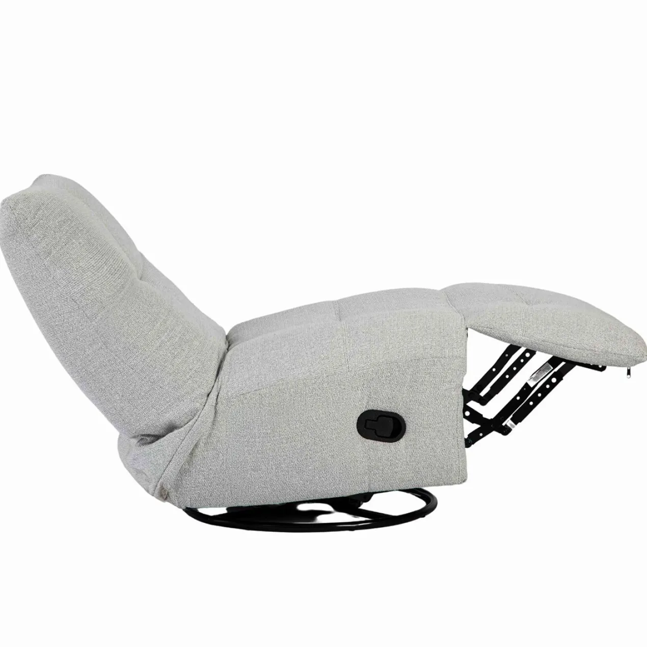 Fauteuil relax Crazy Licht grijs
